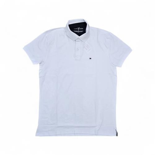 CAMISETA CON CUELLO TALLA 2XL - RF - COD30 - CLASSIC DEFAULT - CUELLO FRANCES - BLANCO