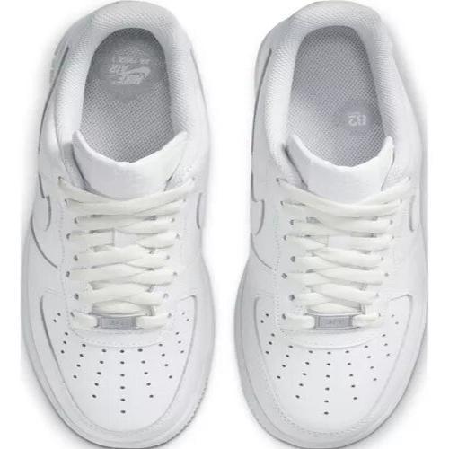 ZAPATO TALLA 7.0 - UB - COD18 - FORCE 1 - BLANCO ENTERO
