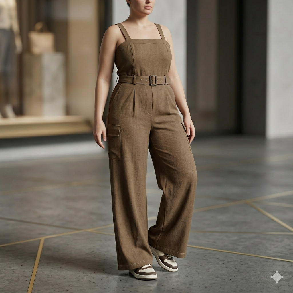 ENTERIZO | LINO FRESH | ANCHO | CF |MUJER | L