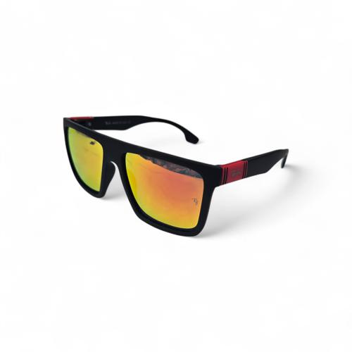 GAFAS - MD - COD50 - POLARIZED BASIC - UV400-MARCO GOMA - NEGRO/AMARILLO