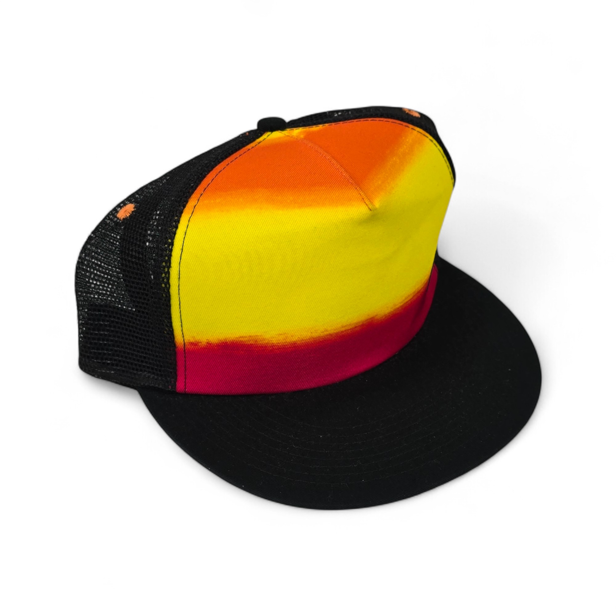 GORRA - UB - COD1 - BASIC CAP - PLANA AJUSTABLE - NEGRO/AMARILLO