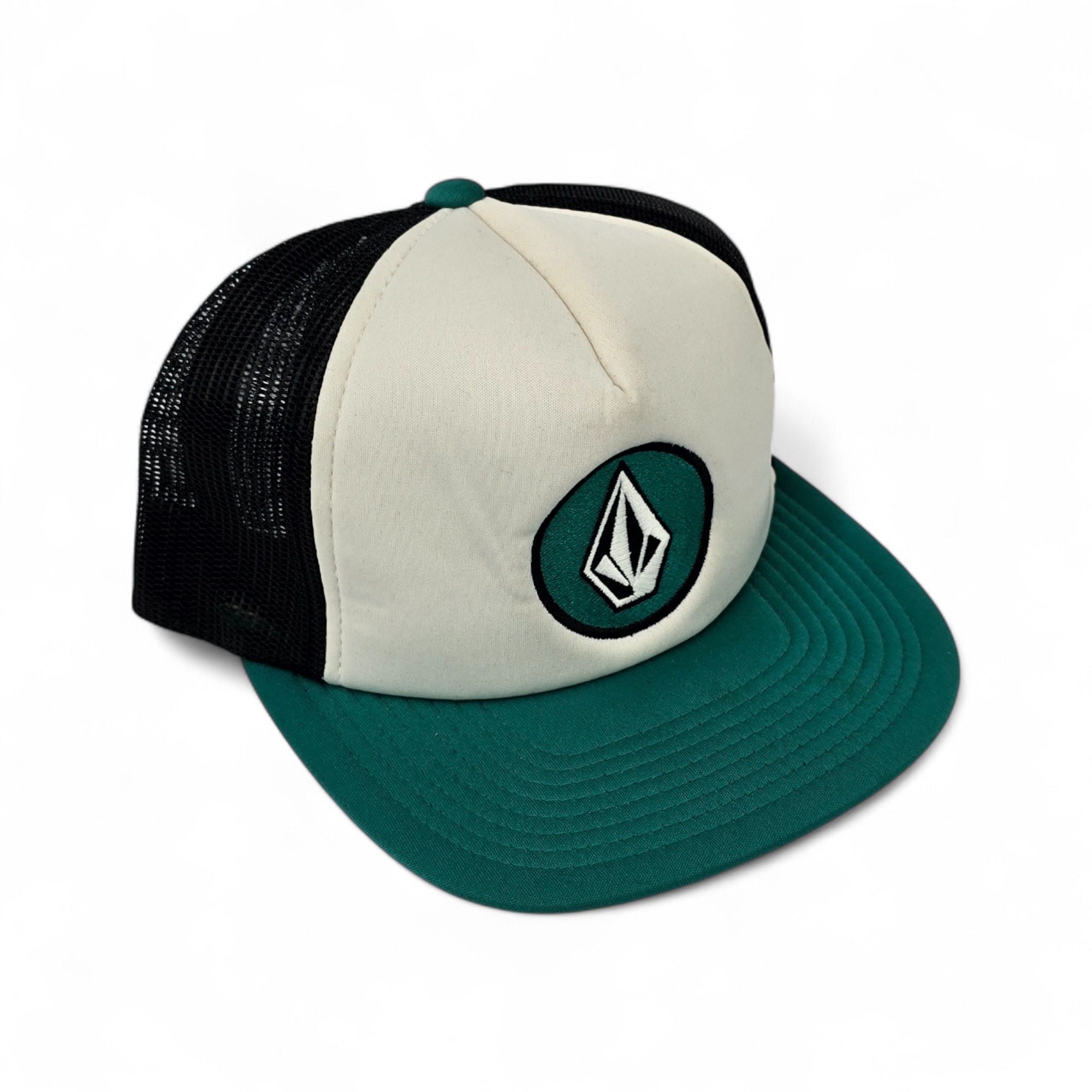 GORRA - UB - COD34 - BASIC CAP - PLANA AJUSTABLE - VERDE TURQUESA/NEGRO