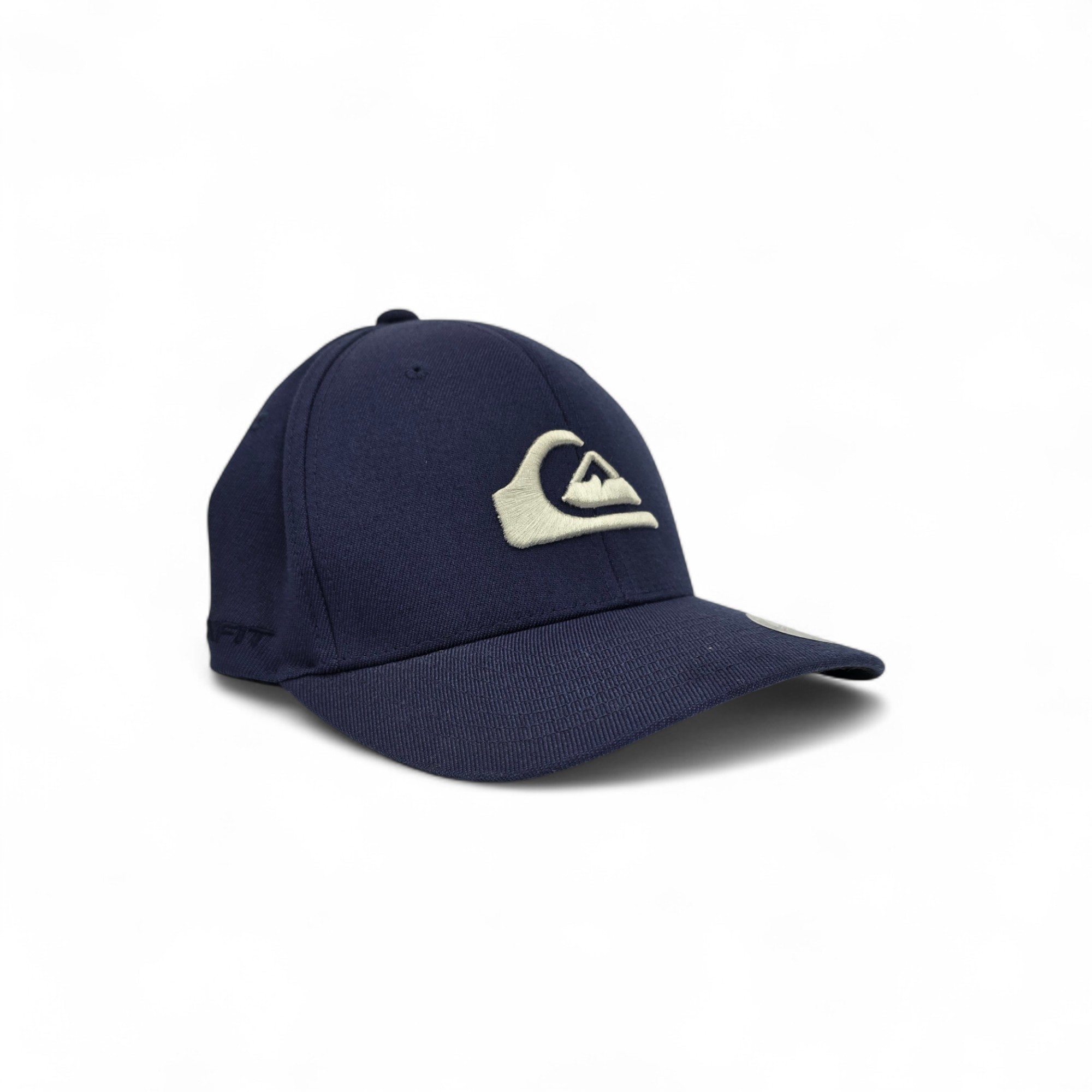 GORRA NORMAL CERRADA - QUIKSILVER - MOUNTAIN AND WAVE - AZUL NAVY ENTERA/BLANCO