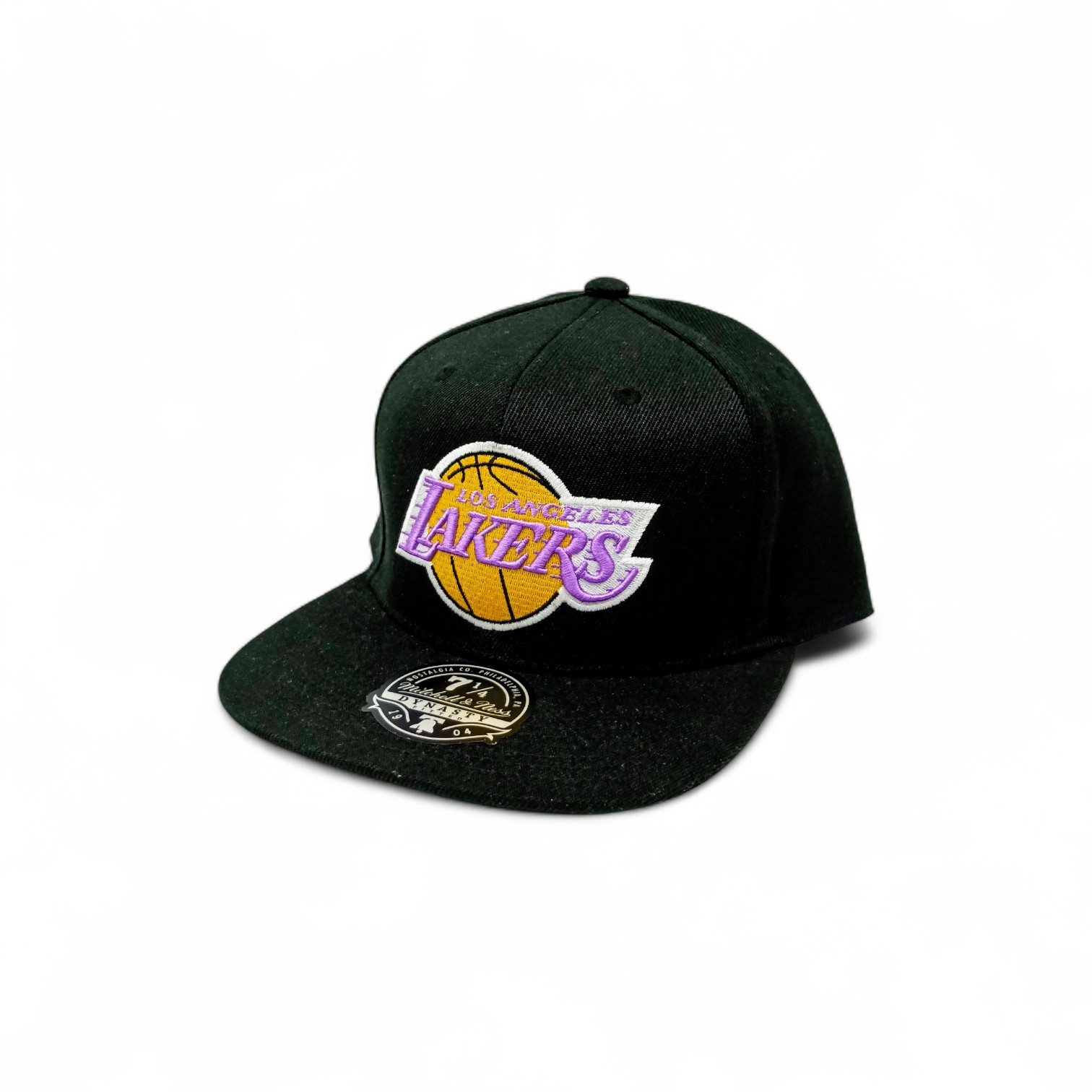 GORRA TALLA 7 1/4 - UB - COD143 - SNAPBACK/LK - PLANA / CERRADA - NEGRA/AMAR.