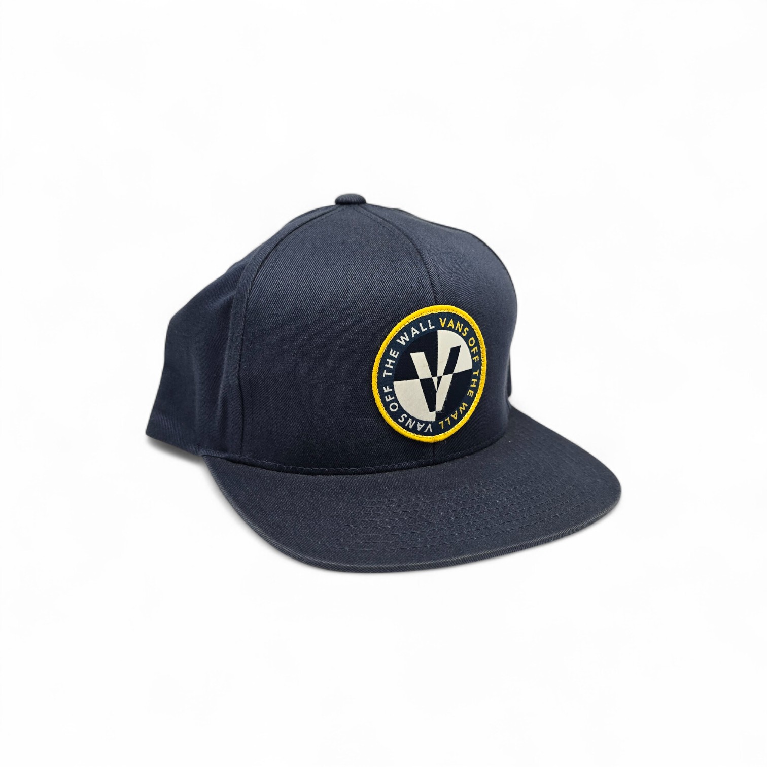 GORRA TALLA ESTÁNDAR/ STD - UB - COD33 - SNAPBACK - PLANA AJUSTABLE - AZUL MAR./AMAR.