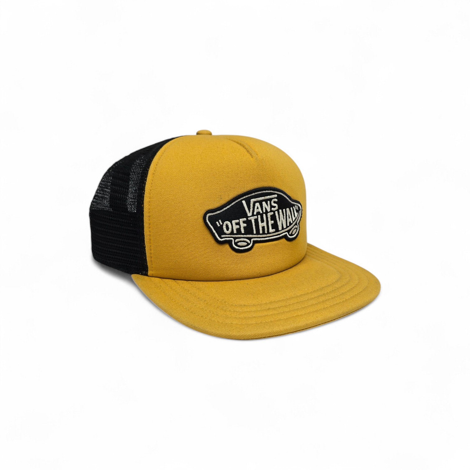 GORRA TALLA ESTÁNDAR/ STD - UB - COD33 - TRUCKER - PLANA / AJUSTABLE - AMARILLO / NG
