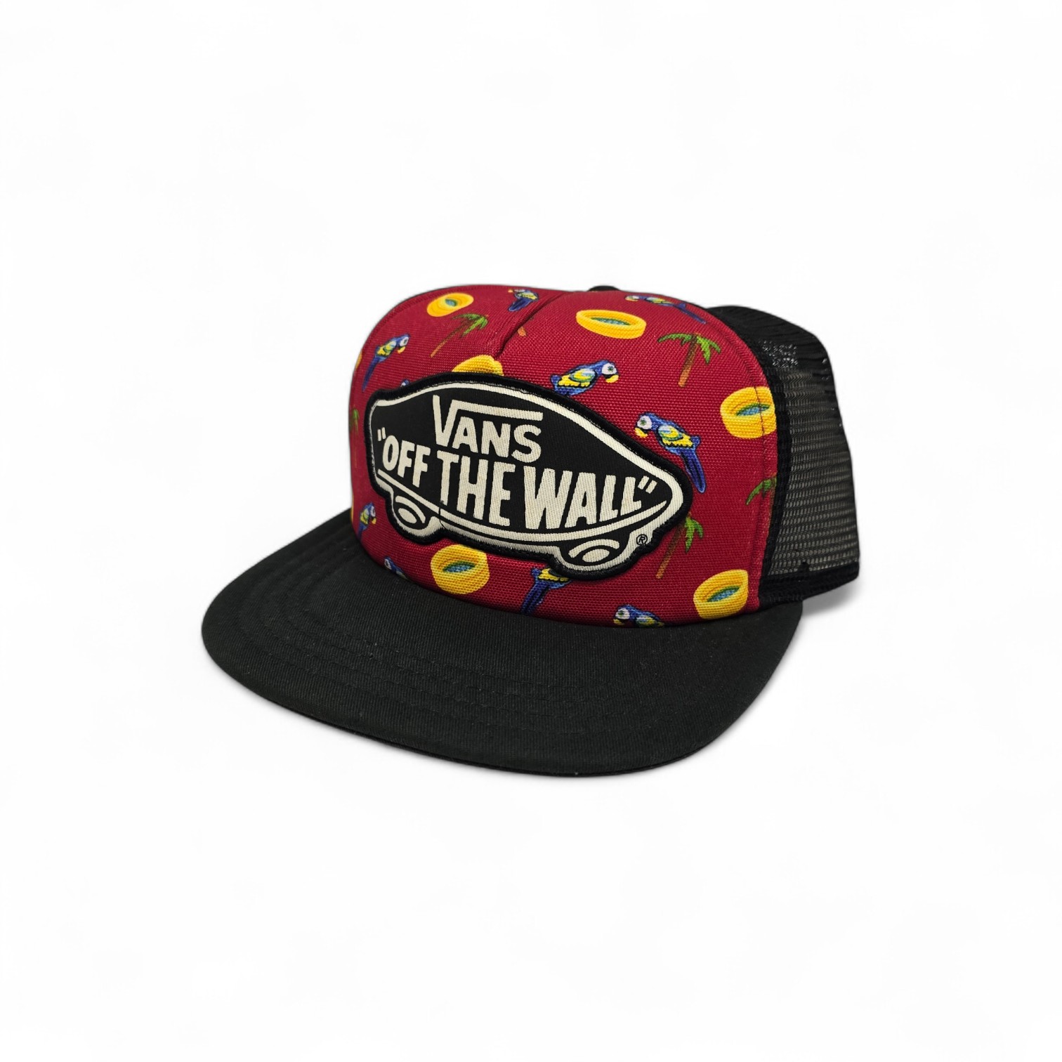 GORRA TALLA ESTÁNDAR/ STD - UB - COD33 - TRUCKER - PLANA / AJUSTABLE - NEGRO / RJ