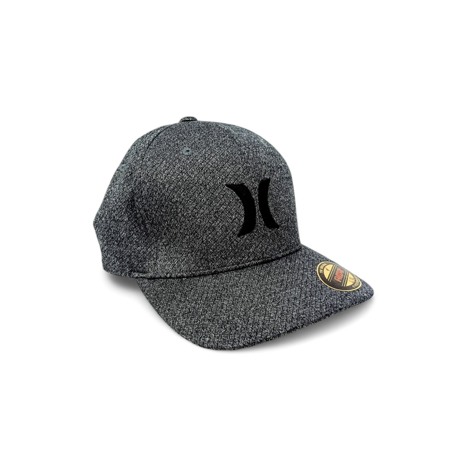 GORRA TALLA L/X CERRADA - COD12 - BASIC CAP / NORMAL - PLOMO/NEGRO
