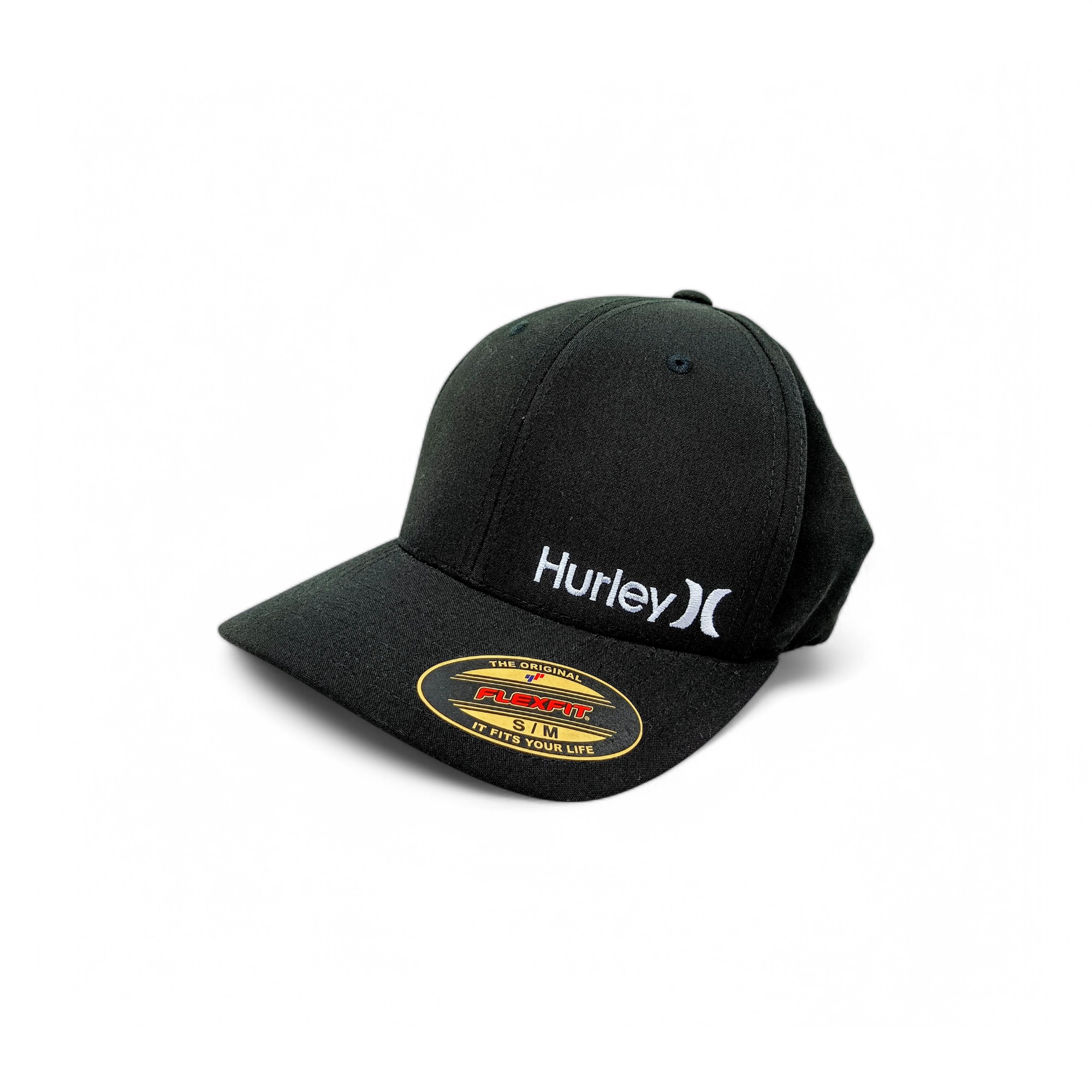 GORRA TALLA S/M - UB - COD12 - FLEXFIT - NORMAL CERRADA - NEGRO
