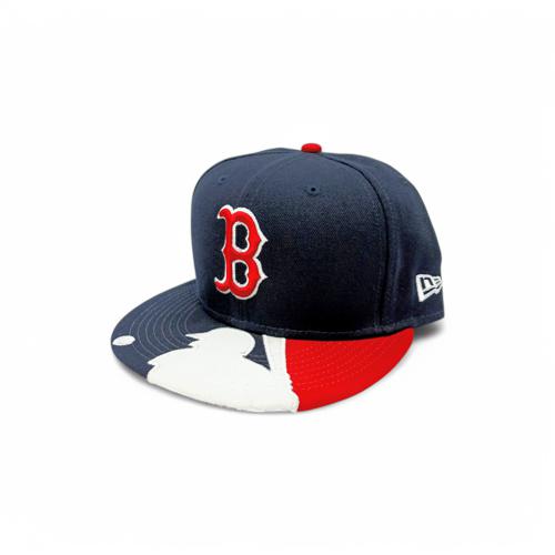 GORRA TALLA 7 1/2 - UB - COD70 - 59FIFTY - PLANA CERRADA - AZUL MARINO / RJ