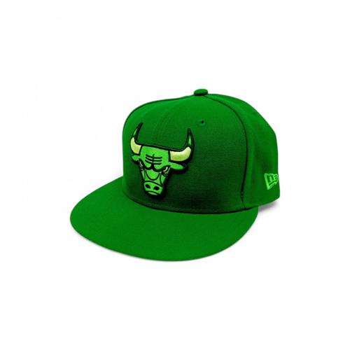 GORRA TALLA 7 1/2 - UB - COD70 - 59FIFTY - PLANA CERRADA - VERDE
