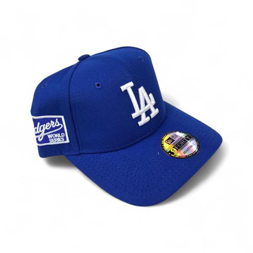GORRA TALLA 7 3/8 - UB - COD70 - 9 FORTY - NORMAL CERRADA - AZUL/BLANCO