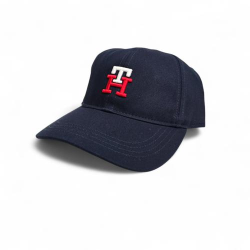 GORRA TALLA ESTÁNDAR (STD) - DP - COD30 - SNAPBACK  - NORMAL AJUSTABLE - AZUL MARINO/BLANCO