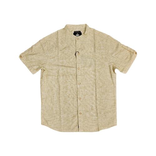 CAMISA MANGA CORTA CUELLO CHINO