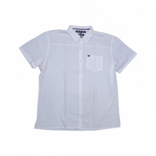 CAMISA MANGA CORTA TALLA 3XL - COD161 - BLANCO