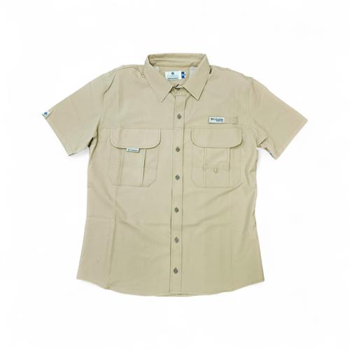 CAMISA MANGA CORTA TALLA M - RF - COD71 - NIVEAU F. - CUELLO FRANCES - BEIGE