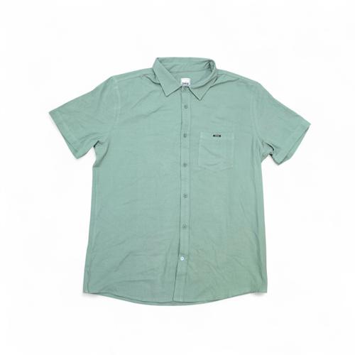 CAMISA MANGA CORTA TALLA L - RF - COD147 - BIGMEN / URBAN - ALL STREET - VERDE OLIVO