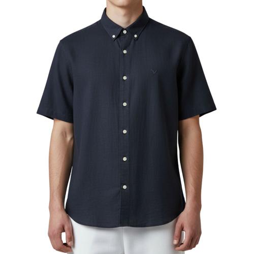 CAMISA MANGA CORTA | LLANO | LINO / REGULAR F. | MILAN | NG | HOMBRE