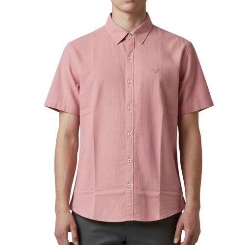 CAMISA MANGA CORTA | LLANO | LINO / REGULAR F. | MILAN | ML | HOMBRE