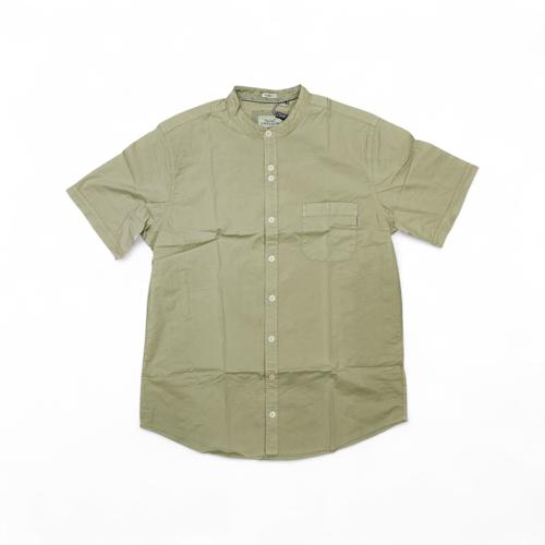 CAMISA MANGA CORTA TALLA M - RF - COD11 - SARGA APT - CUELLO CHINO/MAO - CAKI