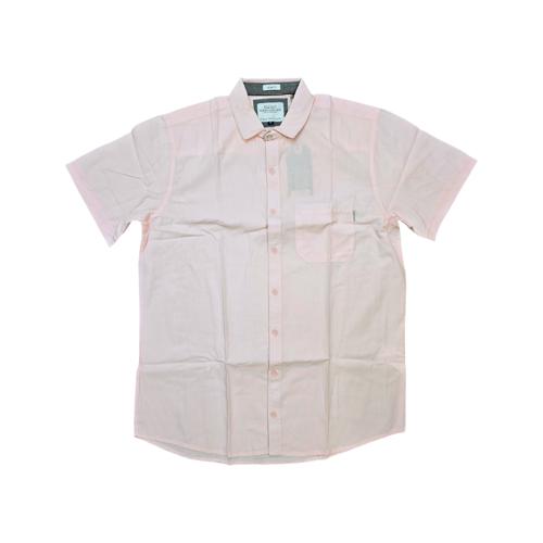 CAMISA MANGA CORTA TALLA L - RF - COD11 - ZINERVA - CUELLO FRANCES - ROSADO