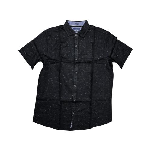 CAMISA MANGA CORTA TALLA L - RF - COD11 - NEPI - CUELLO FRANCES - NEGRO