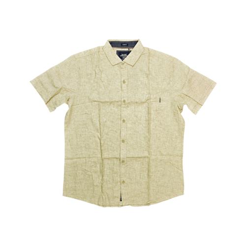 CAMISA MANGA CORTA TALLA 2XL - RF - COD11 - ARJUN FLAMEADO - CUELLO FRANCES - CAKI