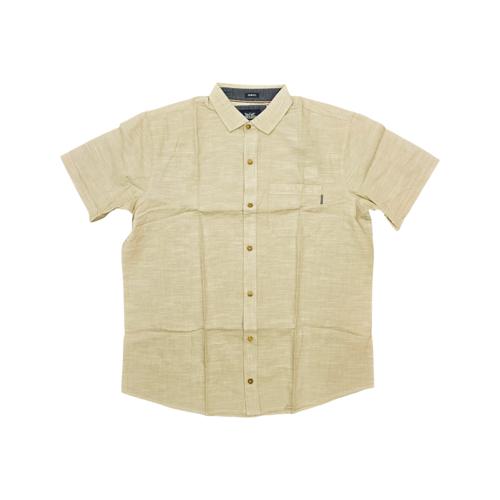 CAMISA MANGA CORTA TALLA 2XL - RF - COD11 - ARJUN FLAMEADO - CUELLO FRANCES - CAKI