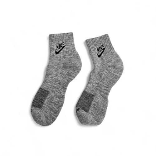 MEDIAS CAÑA BAJA TALLA 10-12 - SPORT - COD18 - BASIC - ELASTIC FRESH - GRIS/NEGRO/PLOMO