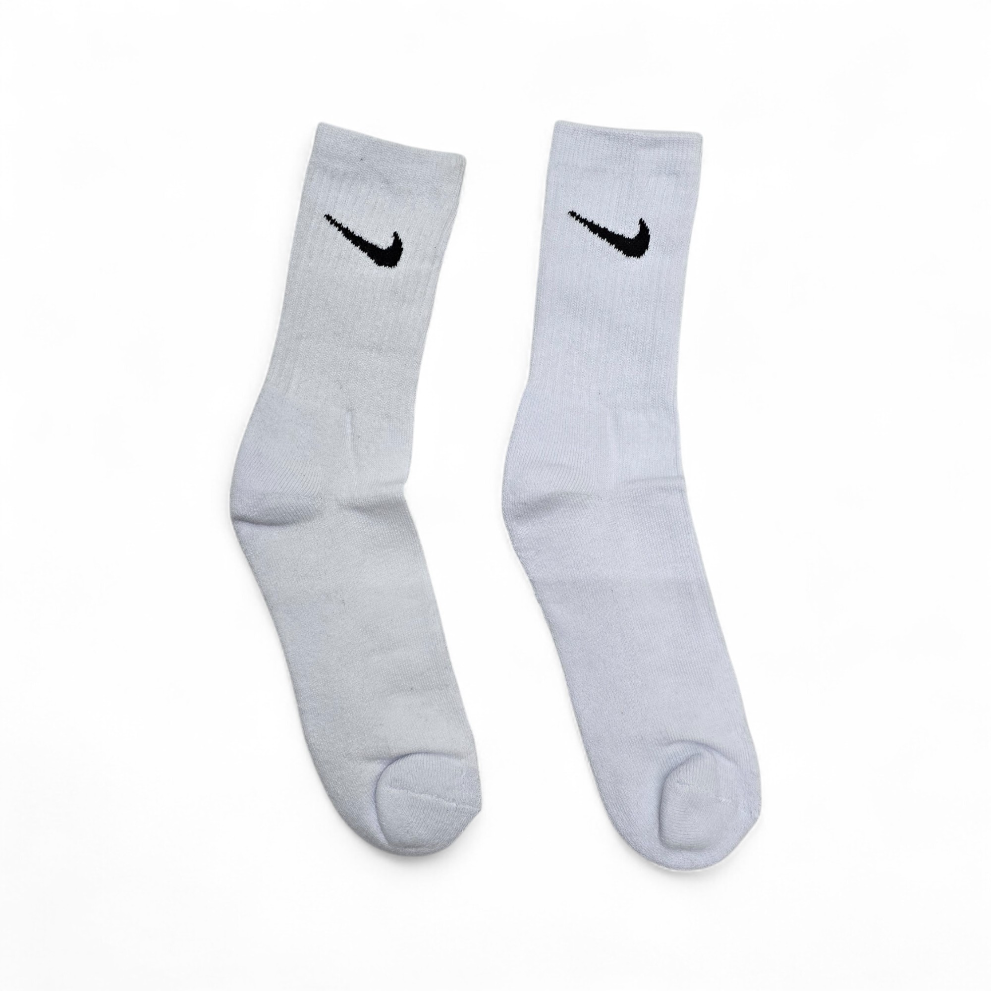 MEDIA CAÑA ALTA TALLA 10/12 - DP - COD18 - BASIC - ELASTIC FRESH -BLANCO