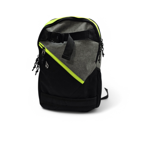 MOCHILA - DP - COD34 - BACK/HEATHER - OSFM - GRIS /AMARILLO NEON