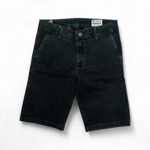 PANTALONETA COLOR TALLA 34 - COD35 - SLIM FIT - NEGRA APLOMADA