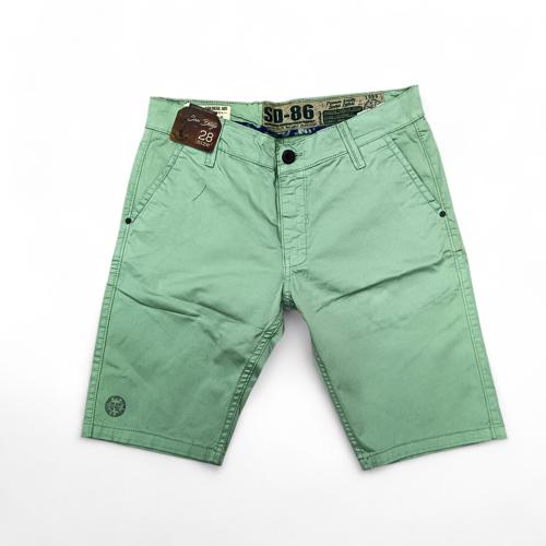PANTALONETA COLOR TALLA 28 - COD27 - SLIM FIT - MENTA /CON BOLSILLO DE CIERRE EN LA PARTE DE ATRAS