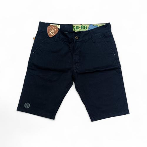 PANTALONETA COLOR TALLA 28 - COD27 - SLIM FIT - AZUL OSCURO/CON BOLSILLO DE CIERRE EN LA PARTE DE ATRAS