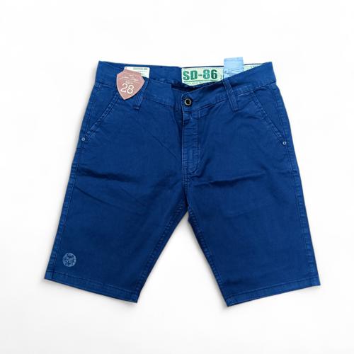 PANTALONETA COLOR TALLA 28 - COD27 - SLIM FIT - AZUL/CON BOLSILLO DE CIERRE EN LA PARTE DE ATRAS