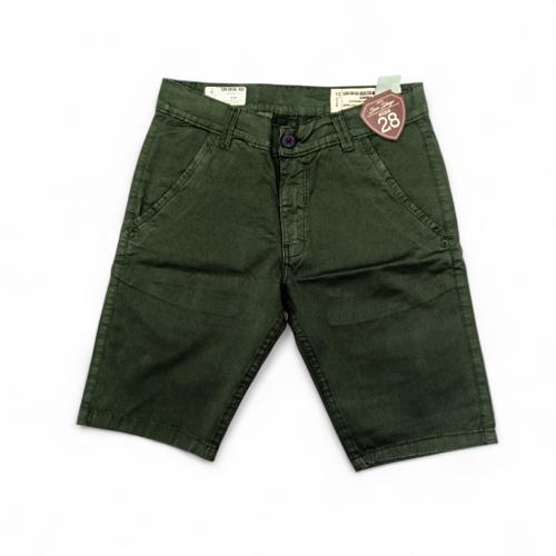 PANTALONETA COLOR TALLA 28 - COD27 - SLIM FIT - VERDE/CON BOLSILLO EN LA PARTE DE ATRAS