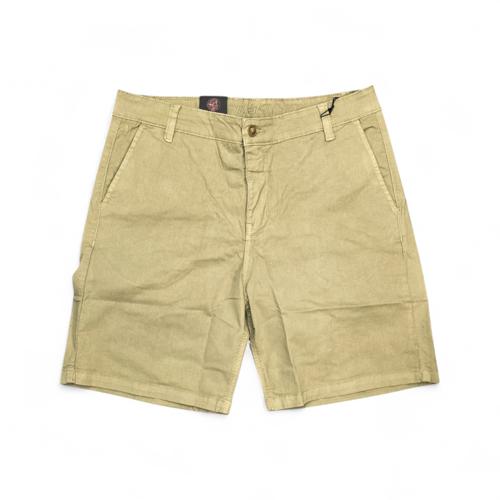 PANTALONETA COLOR TALLA 40 - SF - COD77 - GABARDINA - BASIC - BEIGE OSCURO