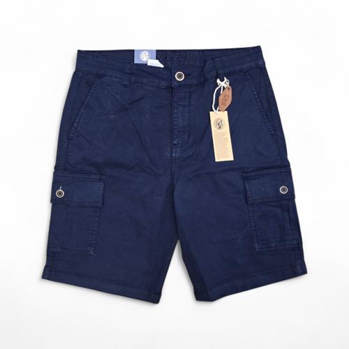 PANTALONETA COLOR CARGO TALLA 36 - UB - COD77 - STREWEAR BASIC - PANTS CARGO - AZUL MARINO