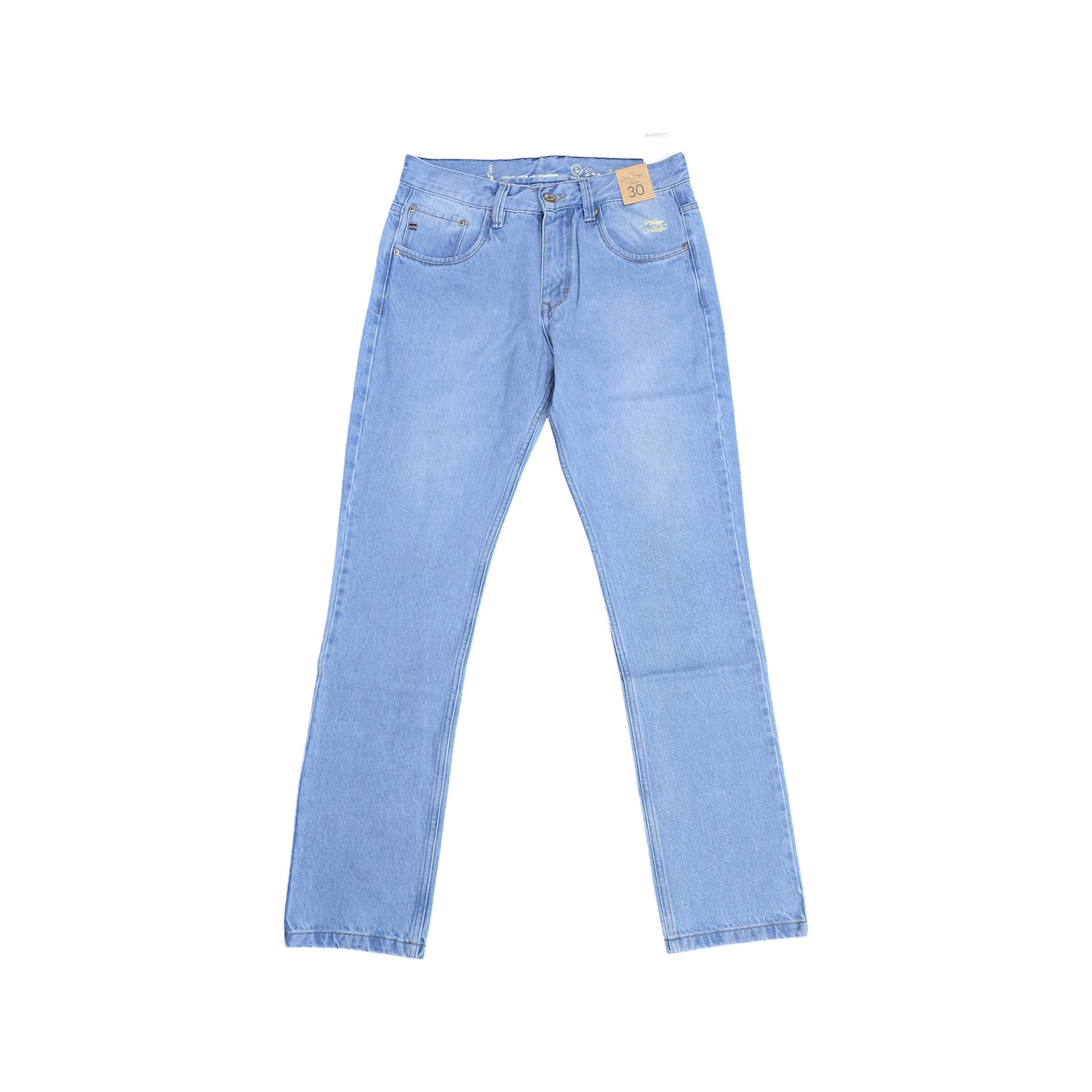 PANTALON BASICO RIGIDO | SLIM FIT- RECTO / PRELAVADO | HOMBRE