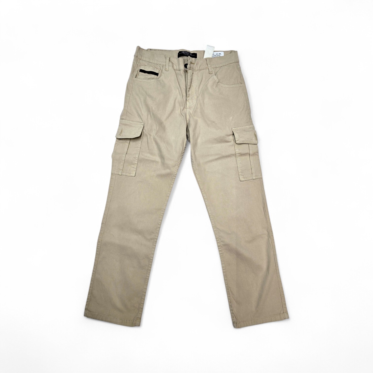 PANTALON COLOR CARGO TALLA 32 - RF - COD78 - CARGO PANA - EXPECT MORE - BEIGE