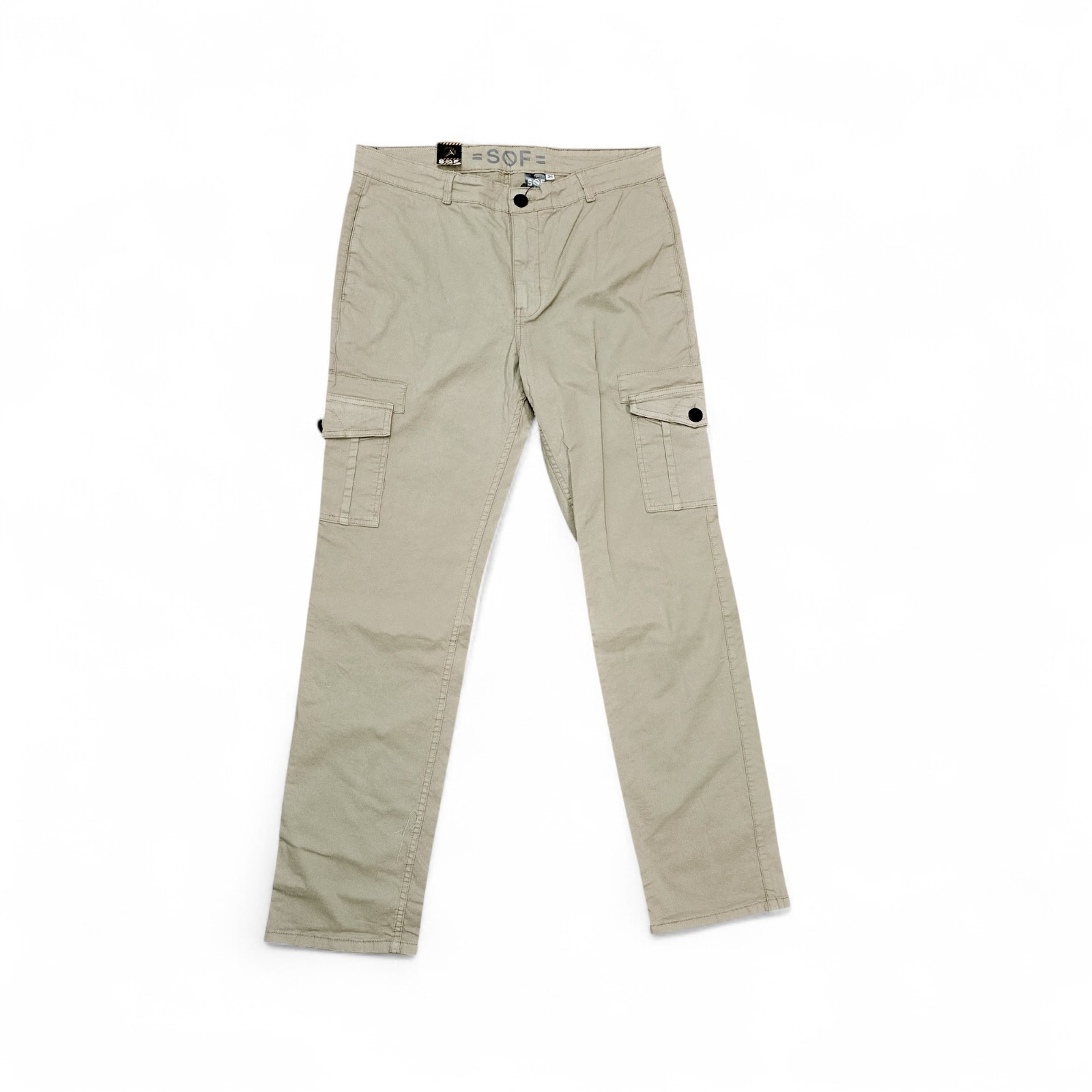 PANTALON COLOR CARGO TALLA 34 - UB - COD36 - LIMITED - BASIC TACTICAL - CAKI
