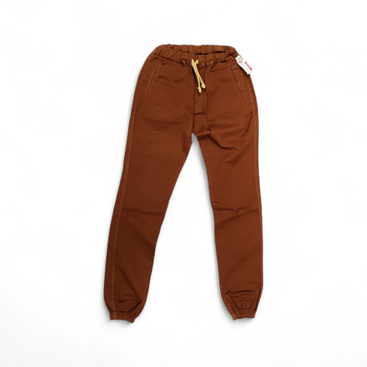 PANTALON COLOR TALLA 30 - COD27 - JOGGER - NARANJA OSCURO
