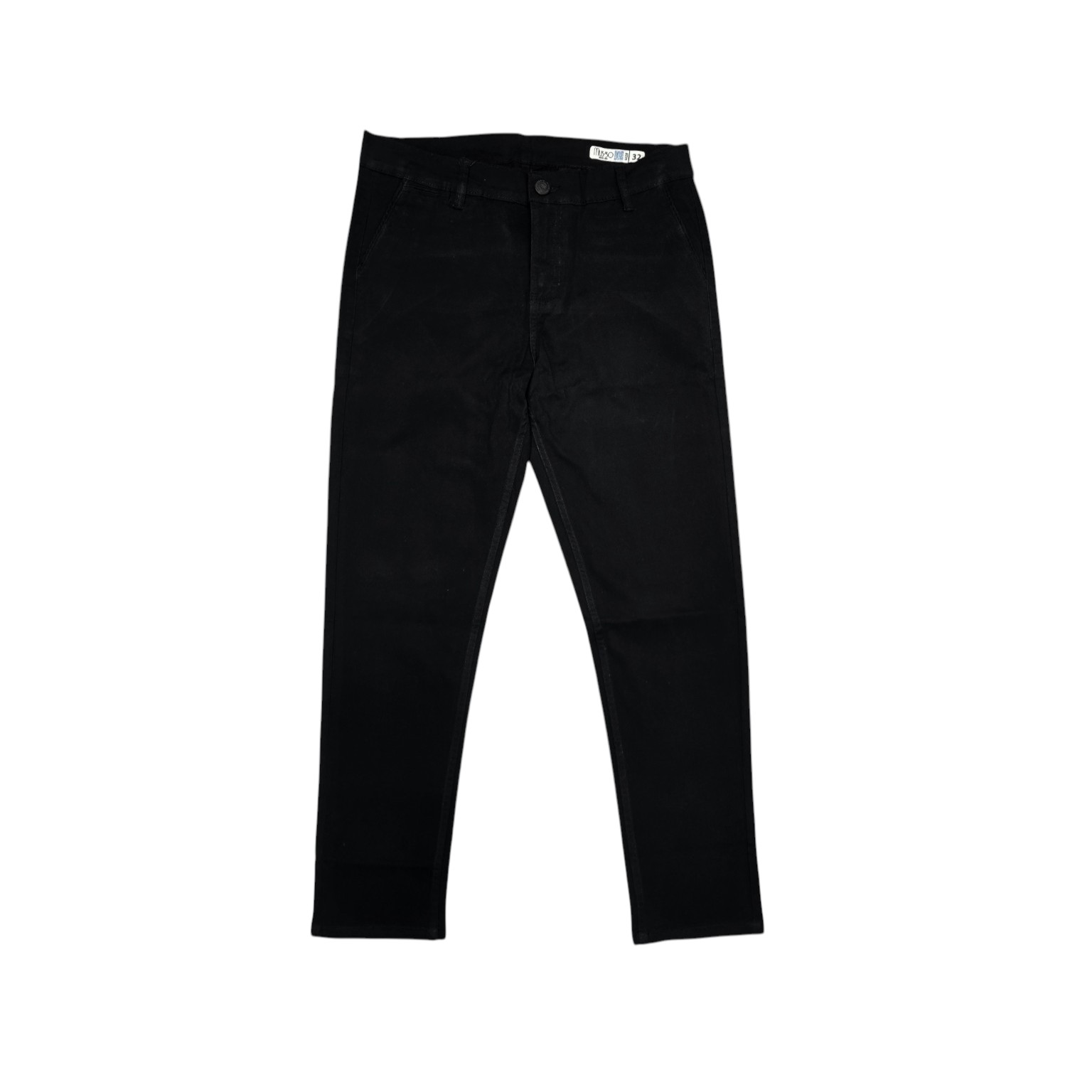 PANTALON COLOR TALLA 34 - COD35 - SLIM FIT /SEMIESTRECH /SEMI RECTO / GAP SF NGR - NEGRO