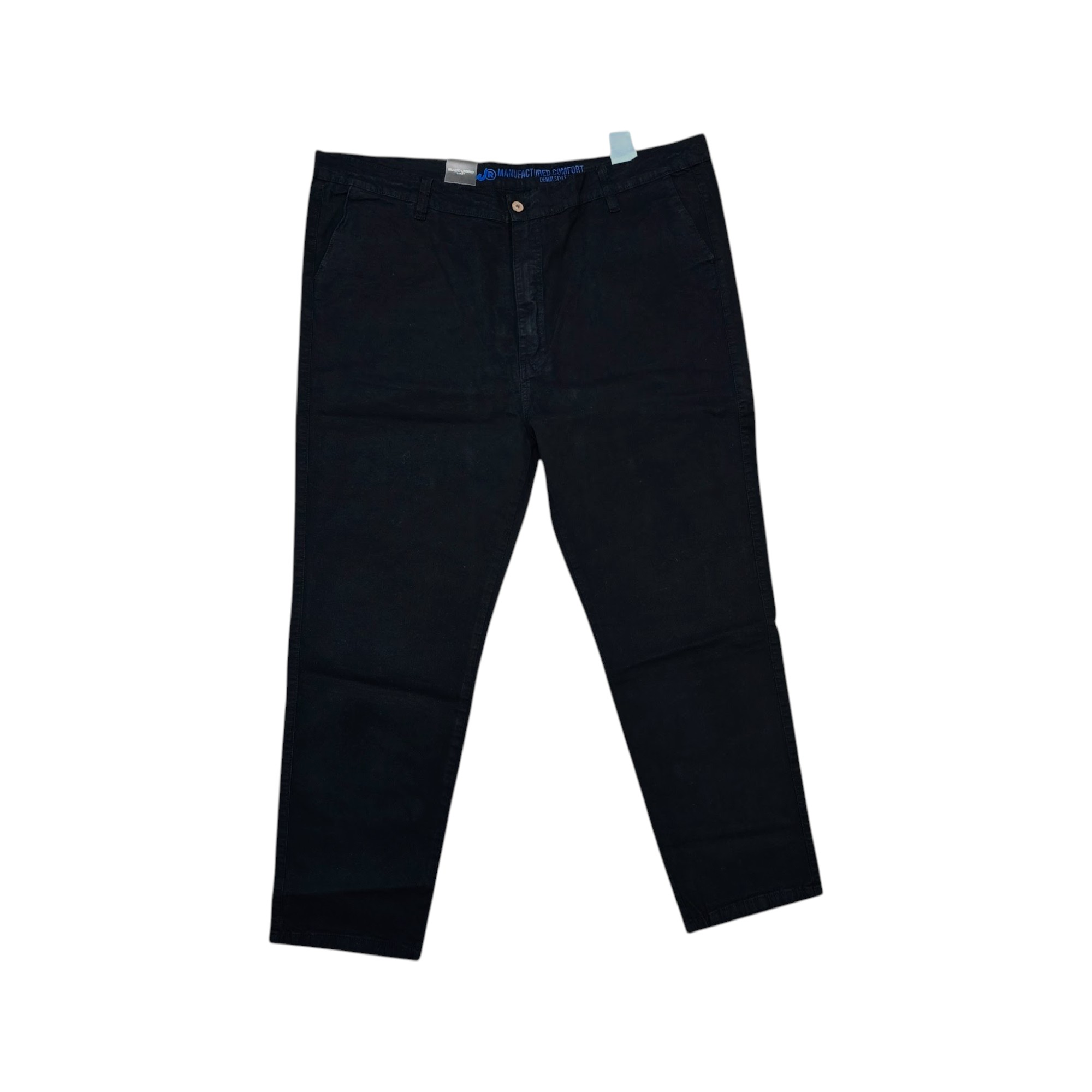 PANTALON COLOR TALLA 50 - RF - COD161 - MAN CONFORT - AN AMERICAN / STRECH - NEGRO