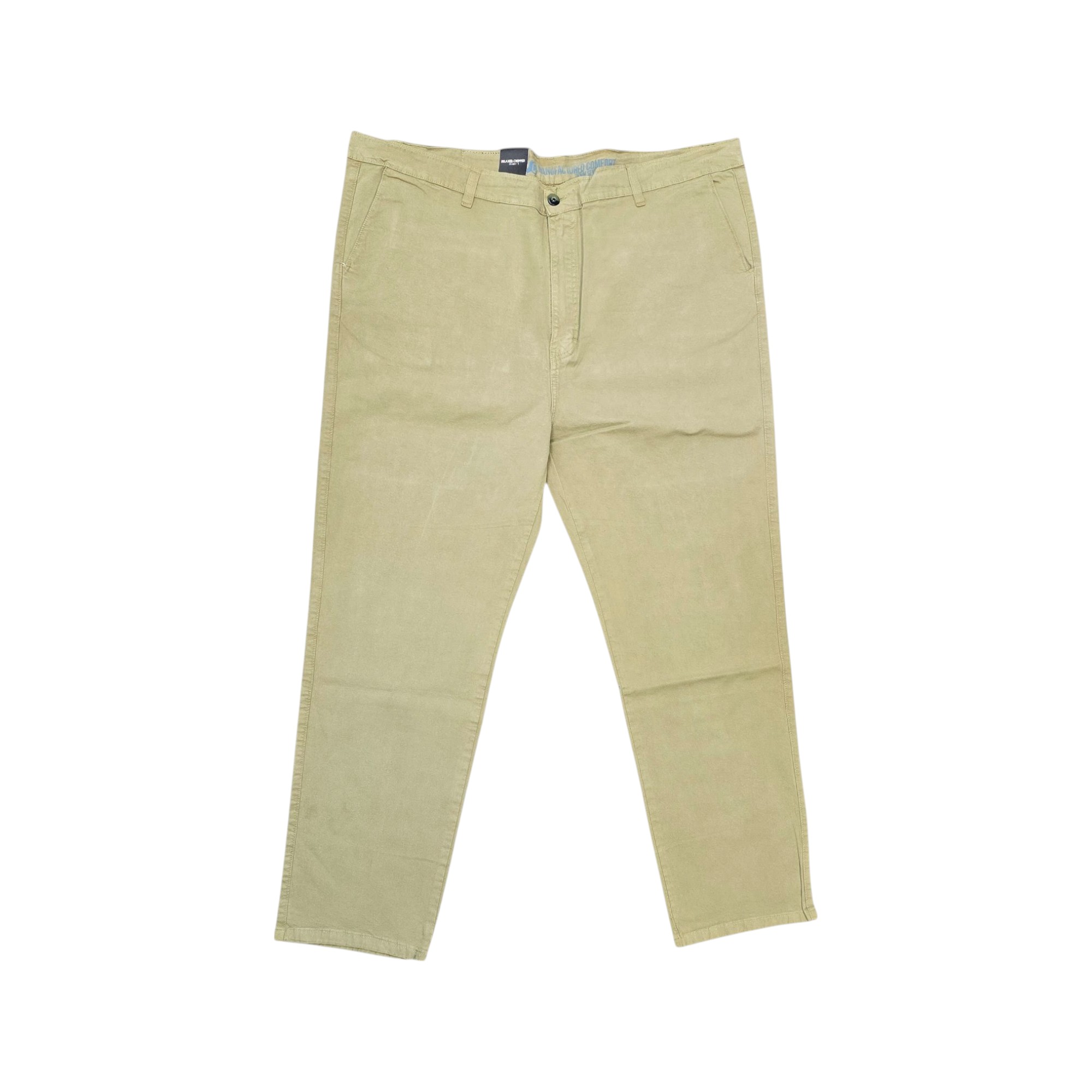 PANTALON COLOR TALLA 52 - RF - COD161 - MAN CONFORT - AN AMERICAN / STRECH - CAFÉ CLARO