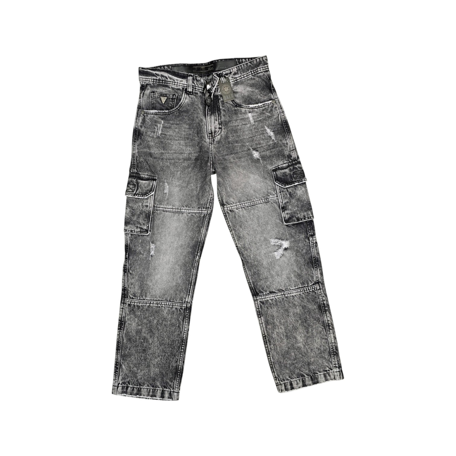 PANTALON JEAN CARGO URBANO