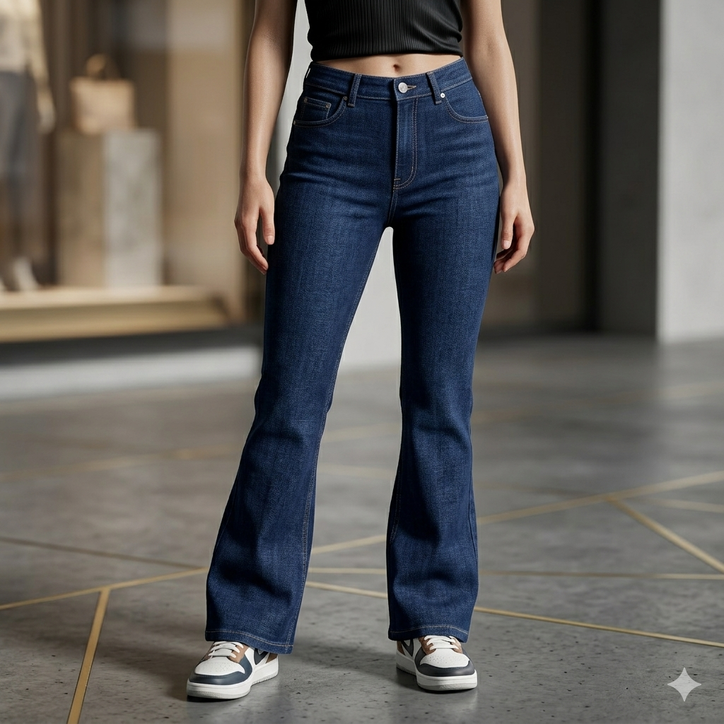 PANTALON JEANS |SIRENA - STRECH | CLASICO/FLARE | S4 | MUJER | #8