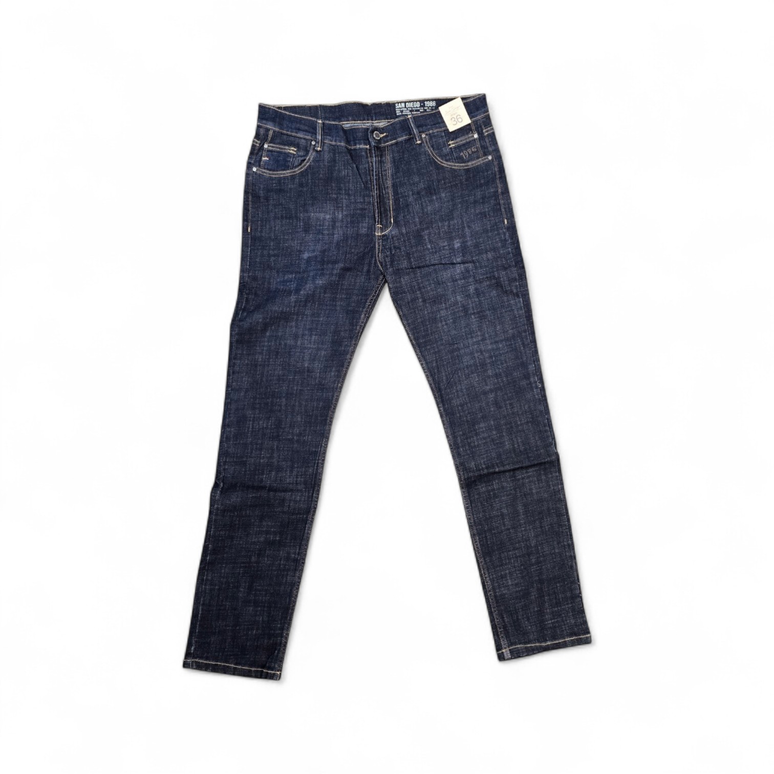 PANTALON JEANS TALLA 38 - ST - COD27 - SD1986 - ADS COLLECTION - AZUL OSCURO