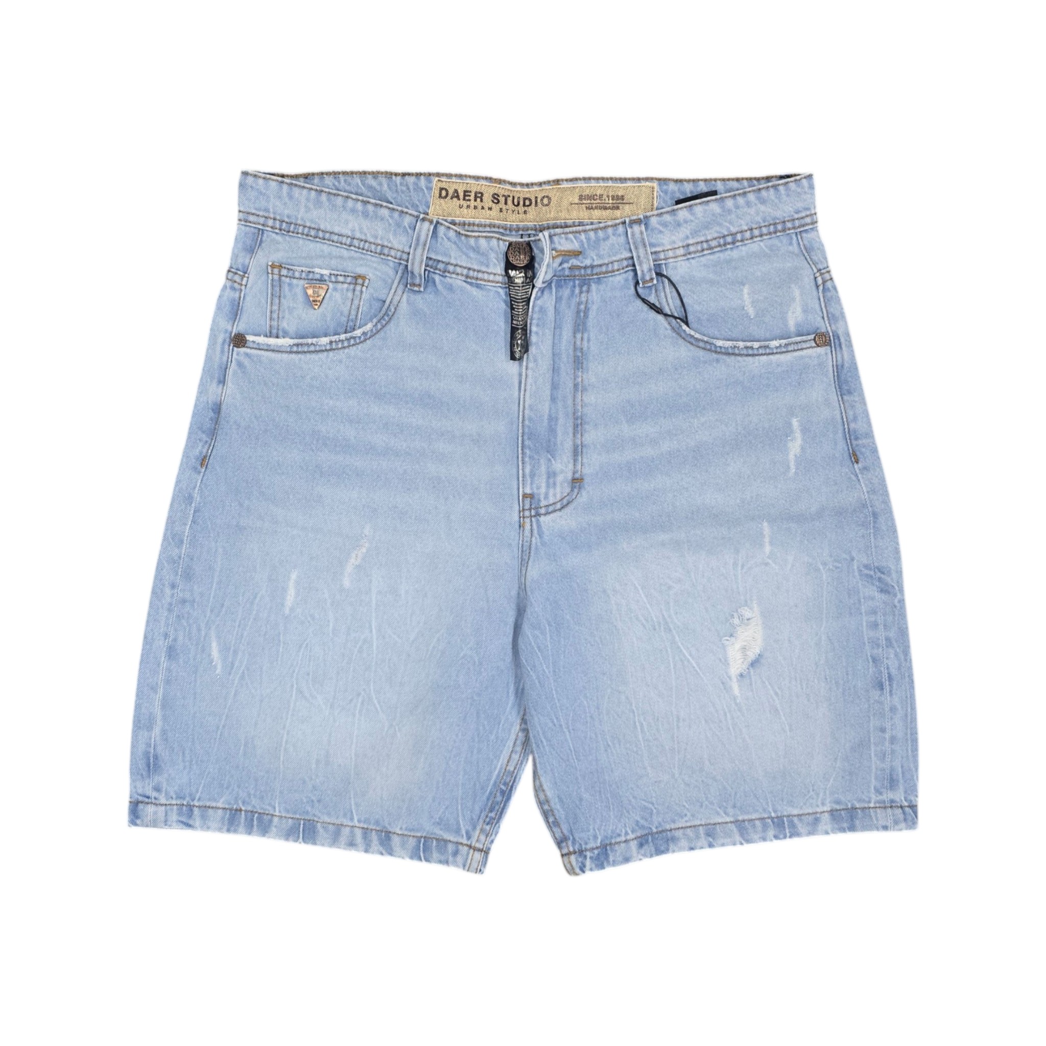 PANTALONETA JEANS | RASGADA BAGGY | PRELAV. RIG URBAN | S1 | HOMBRE