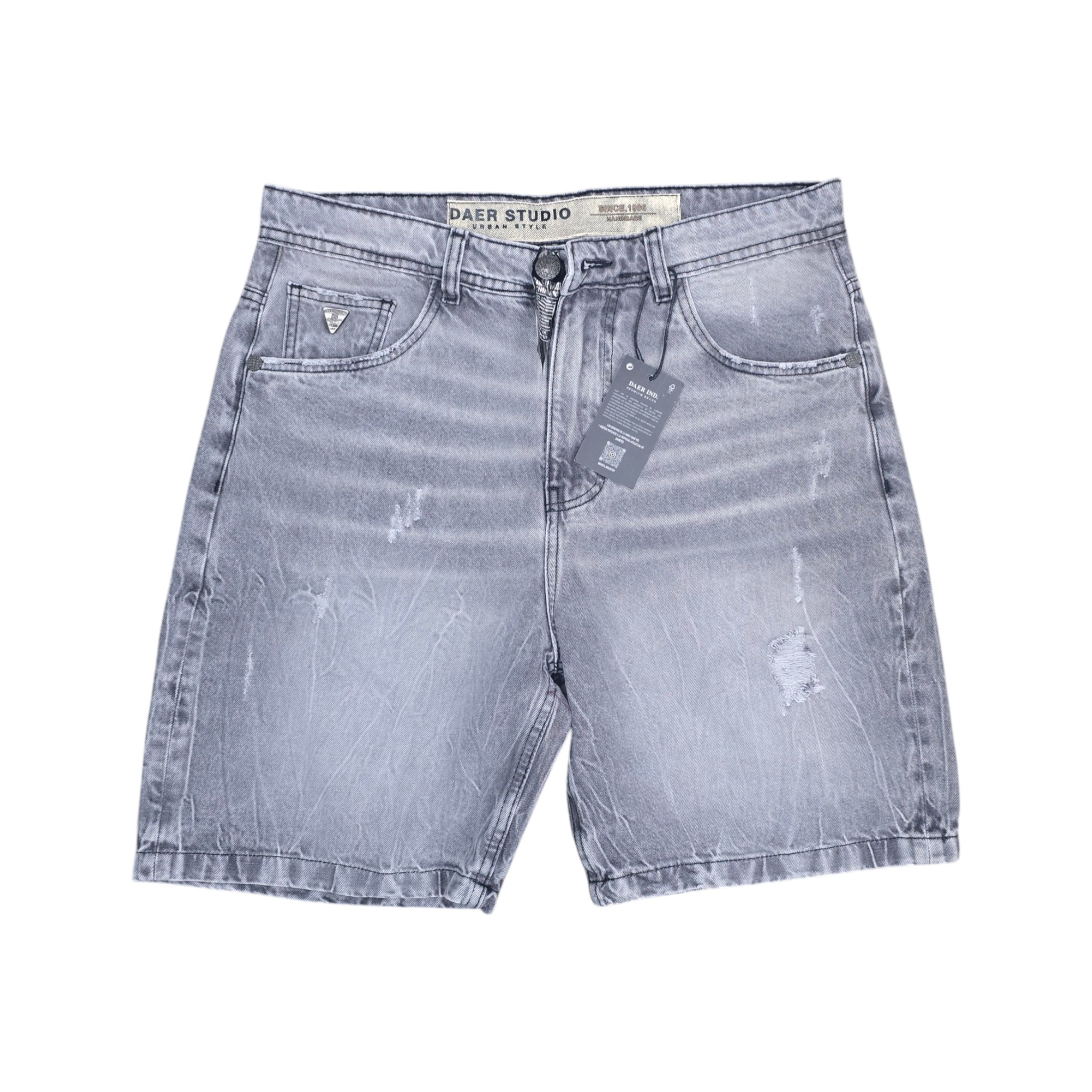 PANTALONETA JEANS | RASGADA BAGGY | PRELAV. RIG URBAN | S7 | HOMBRE